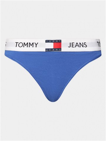 Tommy Hilfiger Kalhotky string UW0UW04956 Modrá