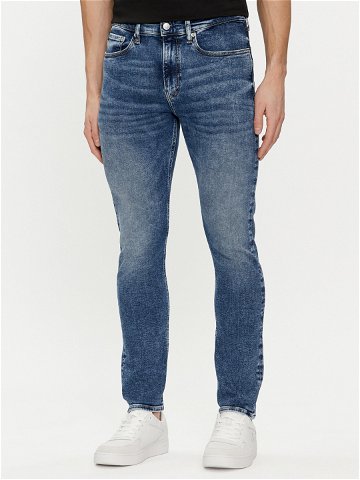 Calvin Klein Jeans Jeansy J30J324810 Modrá Skinny Fit