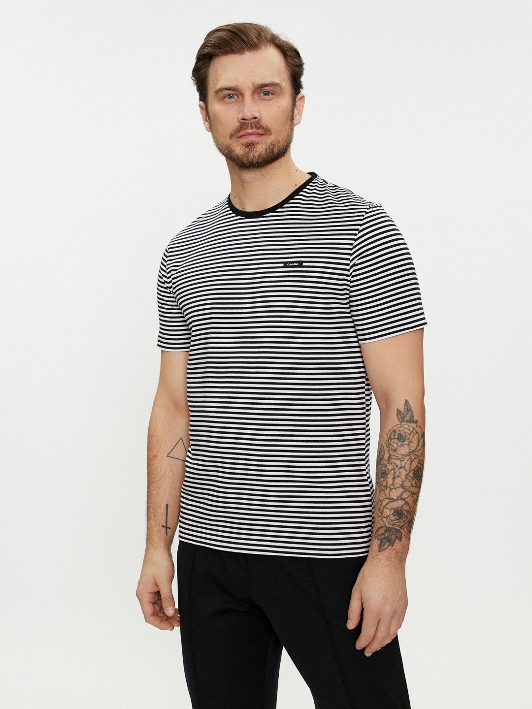 Calvin Klein T-Shirt K10K112520 Černá Regular Fit