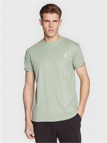 OCAY T-Shirt 22-311012 Zelená Regular Fit
