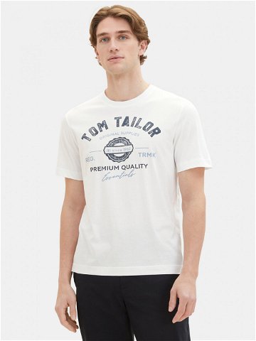 Tom Tailor T-Shirt 1037735 Bílá Regular Fit