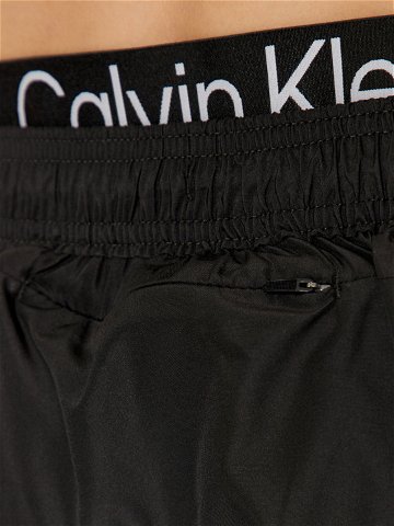 Calvin Klein Swimwear Plavecké šortky KM0KM00947 Černá Regular Fit