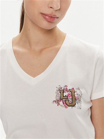 Liu Jo T-Shirt TA4203 JS003 Écru Regular Fit