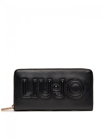 Liu Jo Velká dámská peněženka Ecs Xl Zip Around AA4252 E0033 Černá