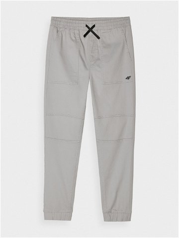 Chlapecké kalhoty casual – šedé