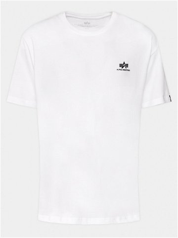 Alpha Industries T-Shirt Basic T Small 188505 Bílá Regular Fit