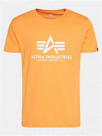 Alpha Industries T-Shirt Basic 100501 Černá Regular Fit