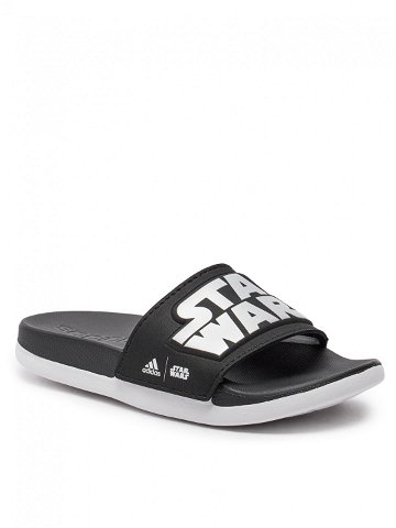 Adidas Nazouváky Star Wars adilette Comfort Slides Kids ID5237 Černá