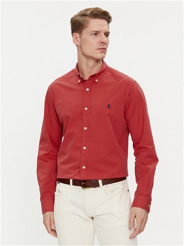 Polo Ralph Lauren Košile 710937993002 Červená Regular Fit