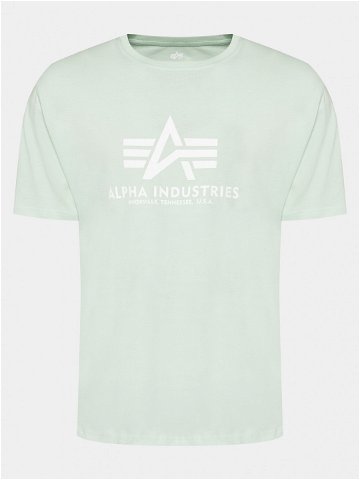 Alpha Industries T-Shirt Basic 100501 Zelená Regular Fit