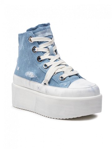 Inuikii Sneakersy Levy Jeans High 30103-058 Modrá