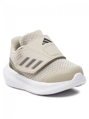 Adidas Sneakersy RunFalcon 3 0 Hook-and-Loop IF8593 Béžová