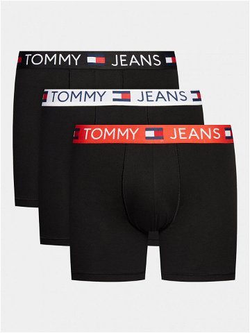 Tommy Jeans Sada 3 kusů boxerek UM0UM03255 Černá
