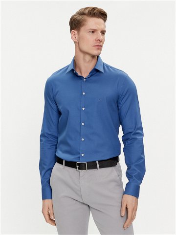 Calvin Klein Košile K10K108426 Modrá Slim Fit