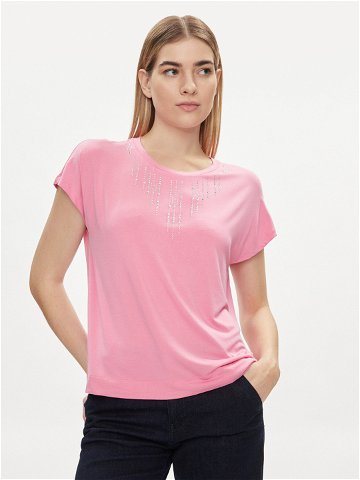 Liu Jo T-Shirt TA4194 JS360 Růžová Regular Fit