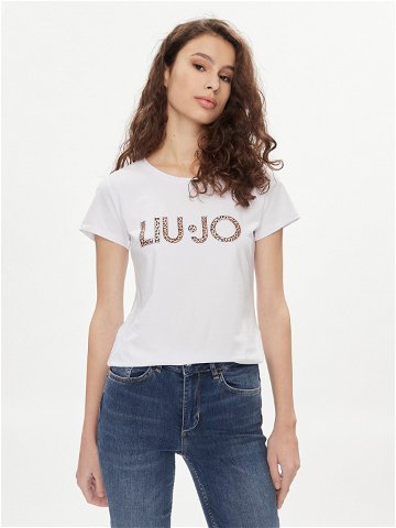 Liu Jo T-Shirt VA4105 JS003 Bílá Regular Fit