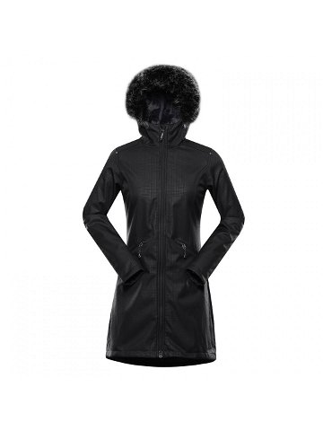 Dámský softshellový kabát ALPINE PRO ZOPHIMA black XS