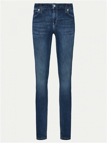 Calvin Klein Jeans Jeansy J20J214098 Tmavomodrá Skinny Fit