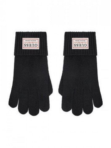 Guess Pánské rukavice AM9041 WOL02 Černá