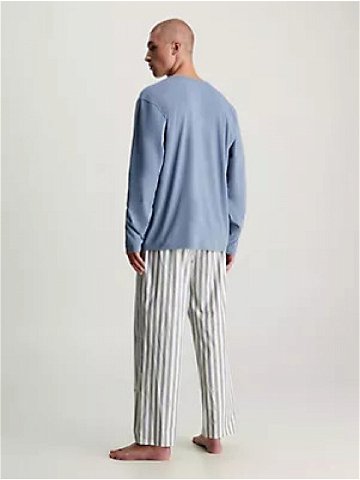 Spodní prádlo Pánské pyžamo L S PANT SET 000NM2500EICE – Calvin Klein L