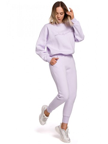 Mikina Made Of Emotion M536 Lilac 2XL 3XL