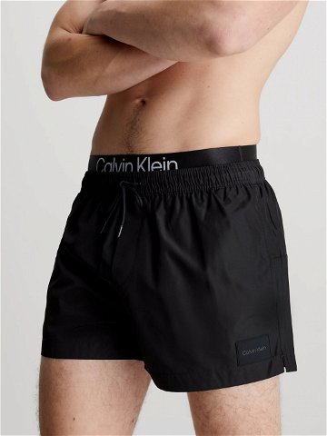 Pánské plavky KM0KM00947 BEH černé – Calvin Klein XXL