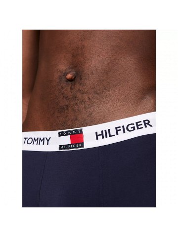 Pánské boxerky TRUNK UM0UM01810 CHS tm modré – Tommy Hilfiger XL