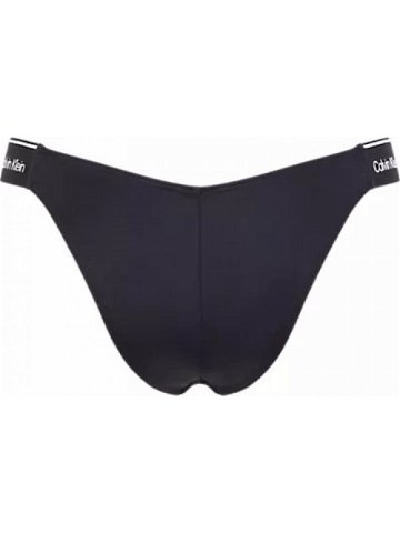 Dámské plavkové kalhotky DELTA BIKINI KW0KW02430 BEH černé – Calvin Klein L