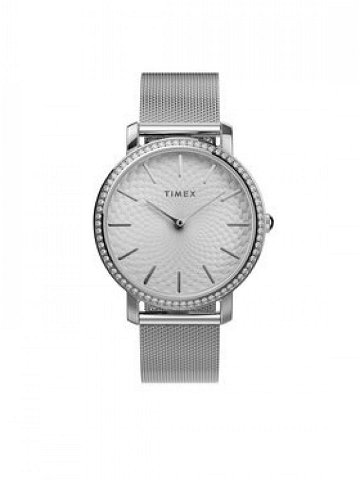 Timex Hodinky City TW2V52400 Stříbrná