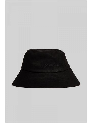 KLOBOUK GANT LINEN BUCKET HAT černá L XL