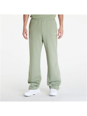 Nike x NOCTA Men s Open-Hem Fleece Pants Oil Green Lt Liquid Lime