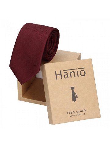 Pánská kravata Hanio Artis – vínová