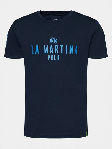 La Martina T-Shirt YMR322 JS206 Tmavomodrá Regular Fit