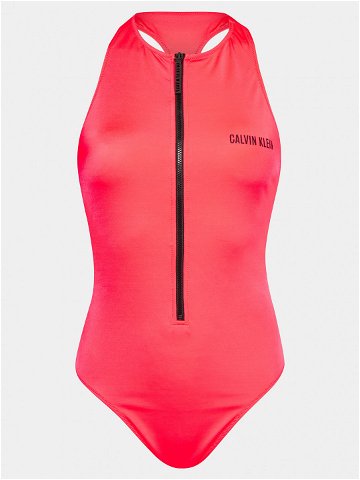 Calvin Klein Swimwear Jednodílné plavky KW0KW02667 Červená