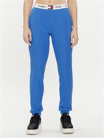 Tommy Jeans Pyžamové kalhoty UW0UW05154 Modrá Regular Fit