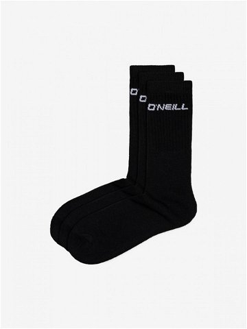O Neill Ponožky 3 páry Černá