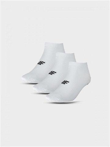 Dámské kotníkové ponožky casual 5-pack – bílé