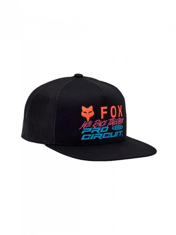 Fox kšiltovka X Pro Circuit Sb Black Černá Velikost One Size