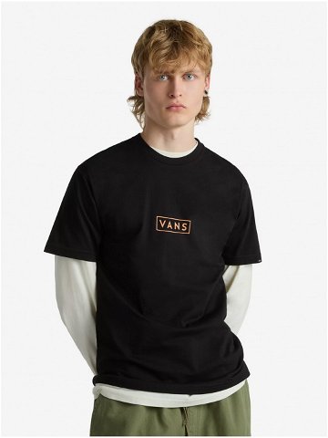 Černé pánské tričko VANS Classic Easy Box