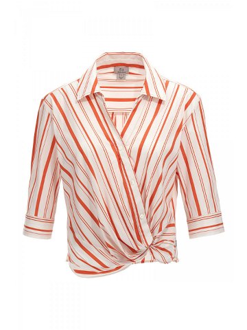 Halenka woolrich stripe poplin blouse bílá xs