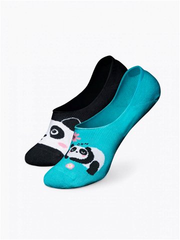 Veselé extra nízké ponožky Dedoles Panda DNS900 L
