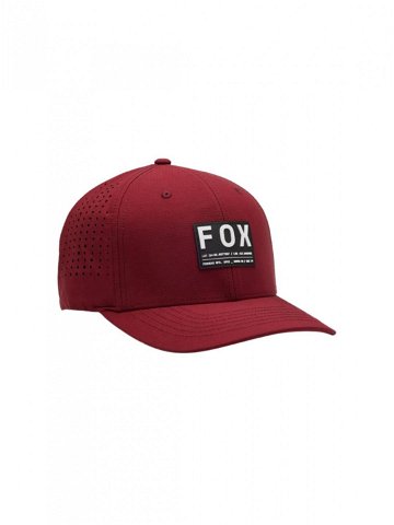 Fox kšiltovka Non Stop Tech Flexfit Scarlet Červená Velikost S M