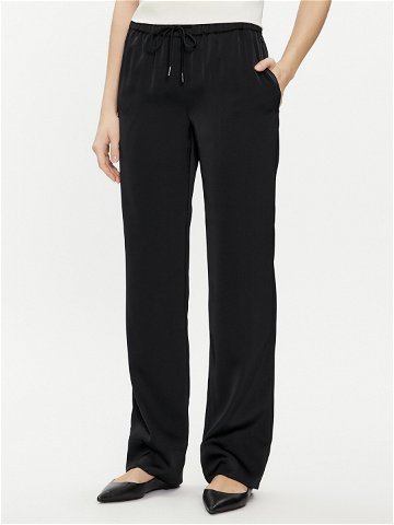Calvin Klein Kalhoty z materiálu K20K206662 Černá Regular Fit