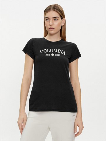 Columbia T-Shirt Trek Graphic 1992134 Černá Regular Fit