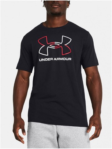 Černé tričko Under Armour UA GL FOUNDATION UPDATE SS
