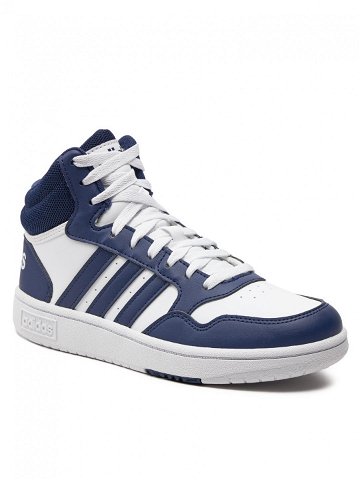 Adidas Sneakersy Hoops Mid IG3717 Bílá