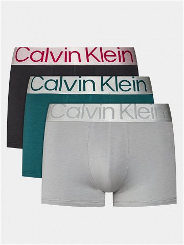 Calvin Klein Underwear Sada 3 kusů boxerek 000NB3130A Černá