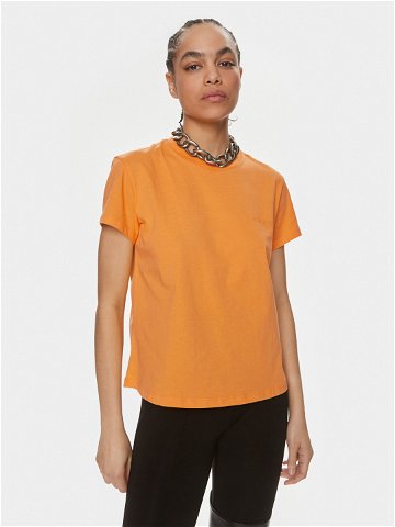 Patrizia Pepe T-Shirt 2M4373 J111-R824 Oranžová Regular Fit