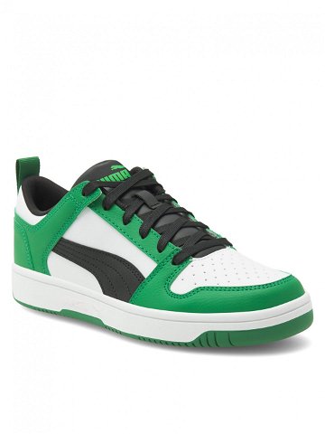 Puma Sneakersy REBOUND LAYUP LO SL JR 370490 24 Zelená