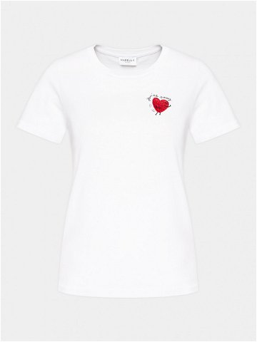 Marella T-Shirt Branca 2413971034 Bílá Regular Fit